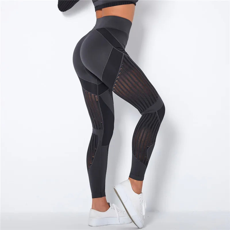 Sculpting High-Waist Seamless Leggings for Women