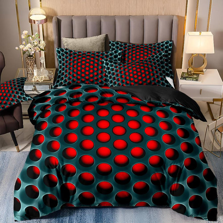 Cosmic Vortex 3-Piece Quilt Cover Set
