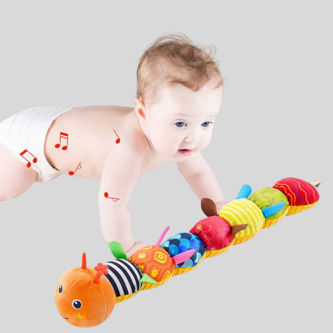 Caterpillar Plush Rattle