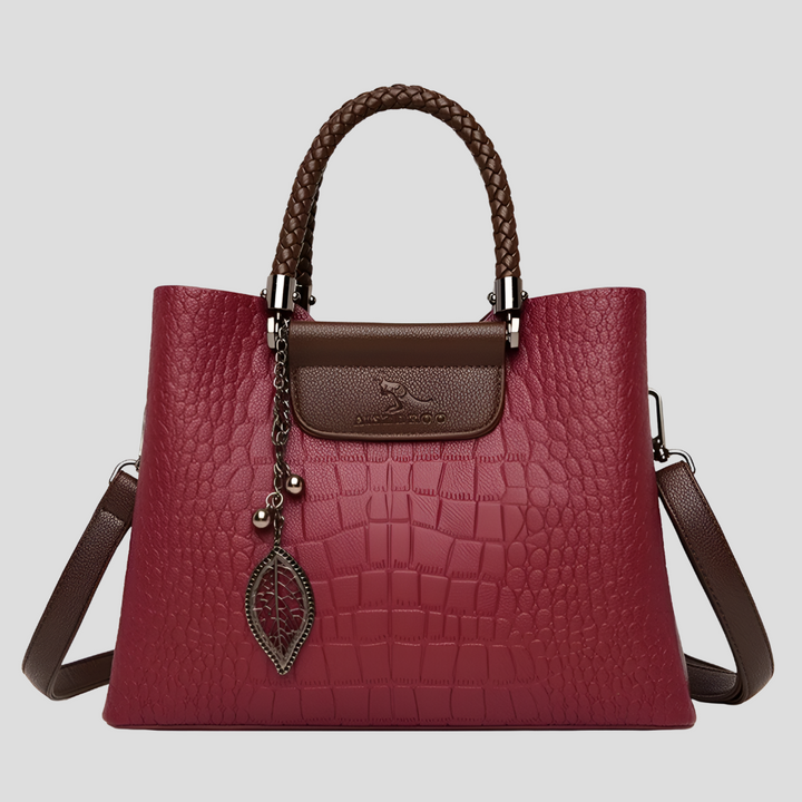 Lyudmila - Luxe Teak Handbag for women