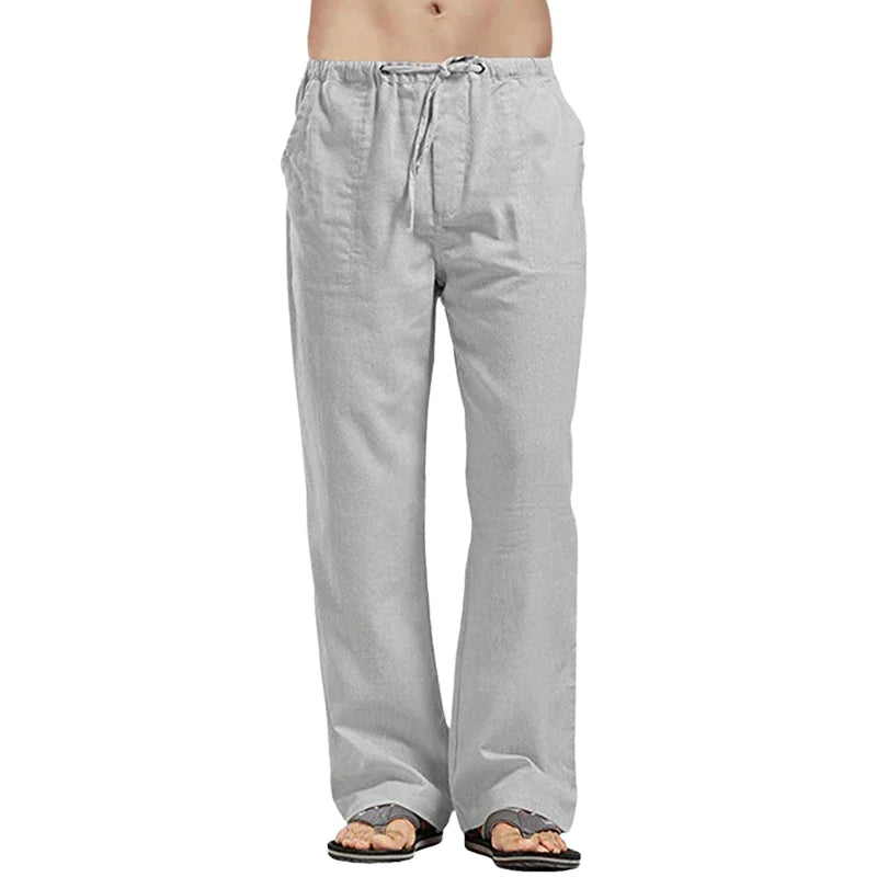 Lino – Breathable Linen Men's Pants with Oversized Fit