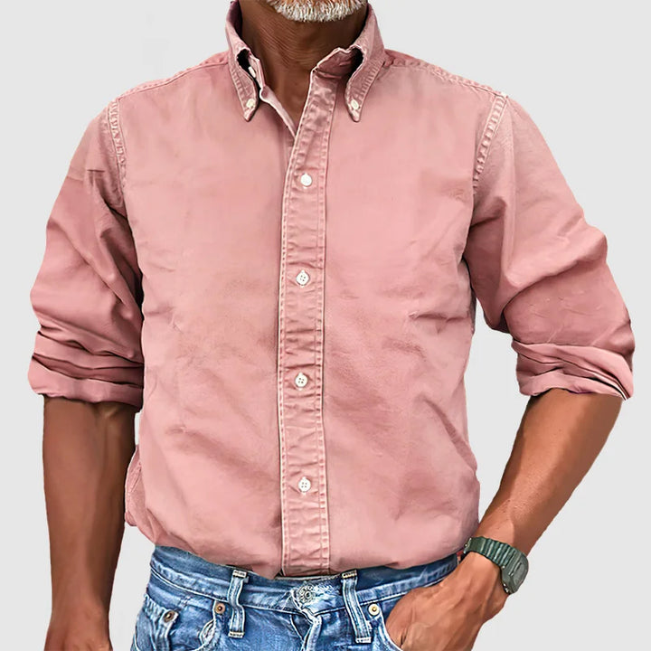 Classic Men's Long-Sleeve Shirt