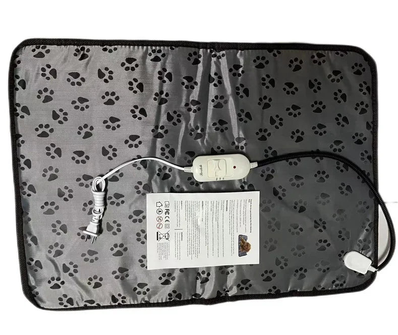 Heating mat for dogs and cats with two heat settings
