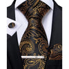 Men's paisley tie set – elegant accessories for weddings & events