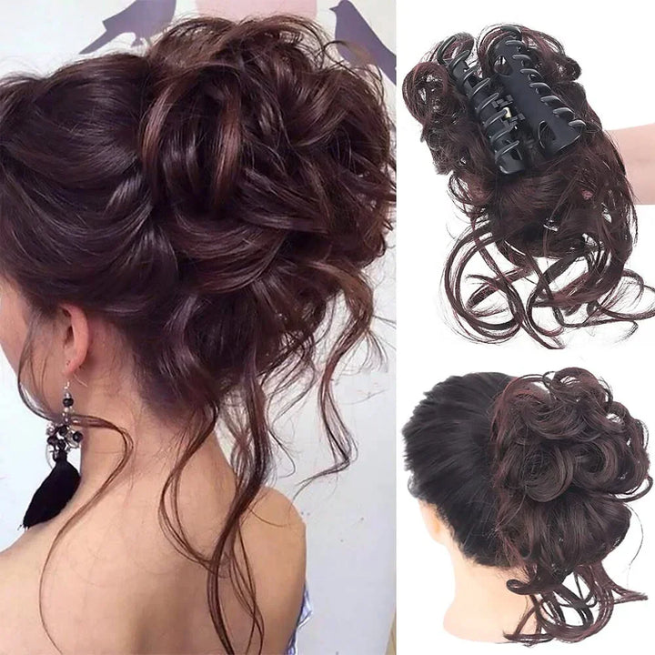 Curly Bun – Clip-In Hair Extension with Volume and a Natural Look