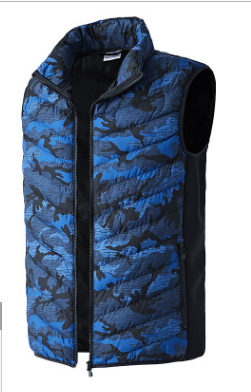 Heated gilet for women and men, also in camouflage