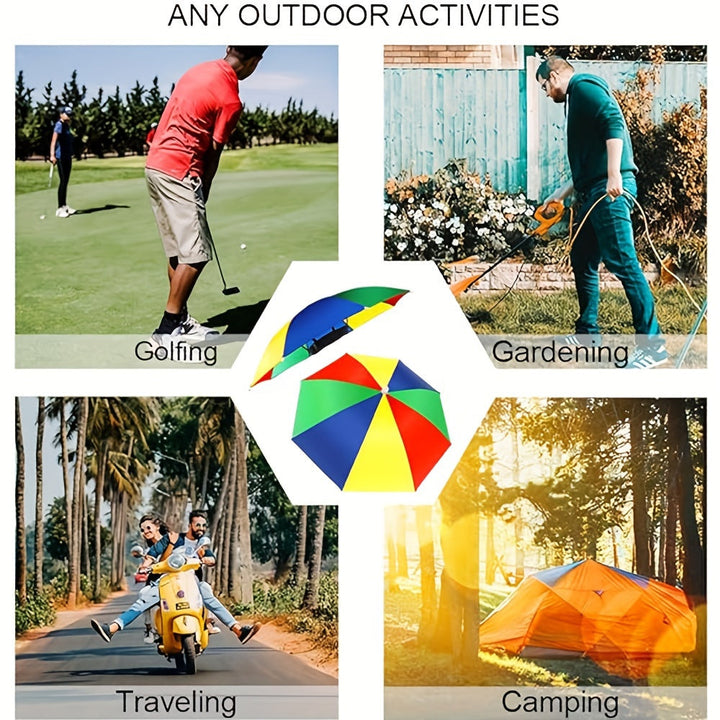 SunShade Umbrella Hat – Lightweight, UV-Protective and Hands-Free