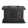 Electric fireplace heater with LED flames and remote control, 1000 W