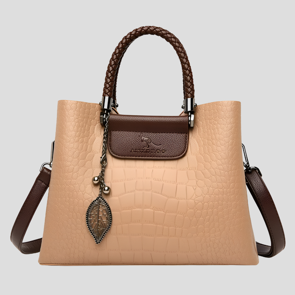 Lyudmila - Luxe Teak Handbag for women