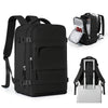 Multifunctional Travel and Day Backpack with Shoe Compartment and Waterproof Sections