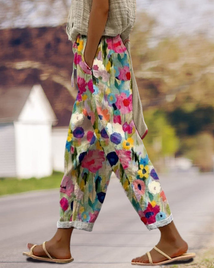 Cheerful Colourful Women's Joggers - Juno