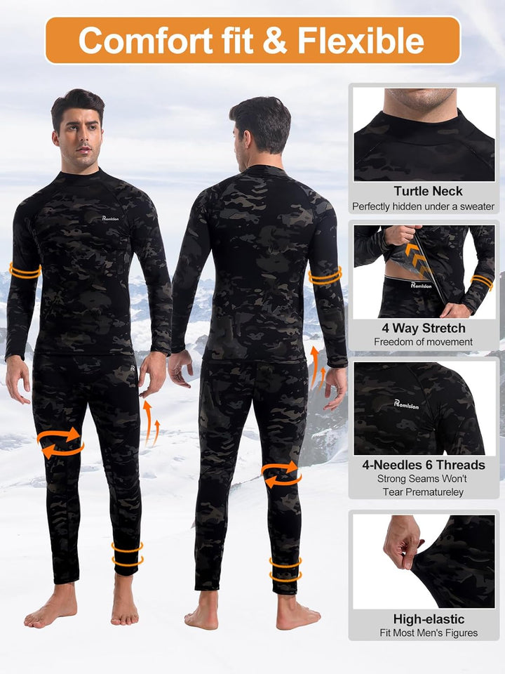 Thermal Underwear Set for Men - Thomas