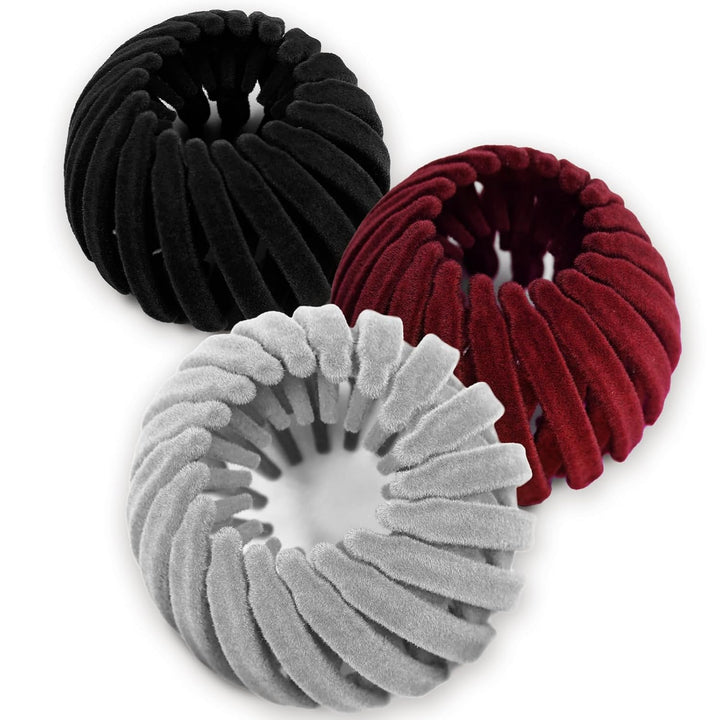 Elegant Bird's Nest Hair Clips - Set of 3