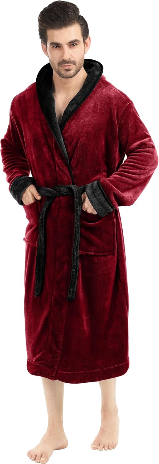 Comfortable Men's Fleece Dressing Gown - Harry