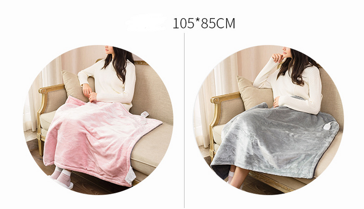 Electric cotton lap blanket, 25 W in 85x65 or 105x85 cm