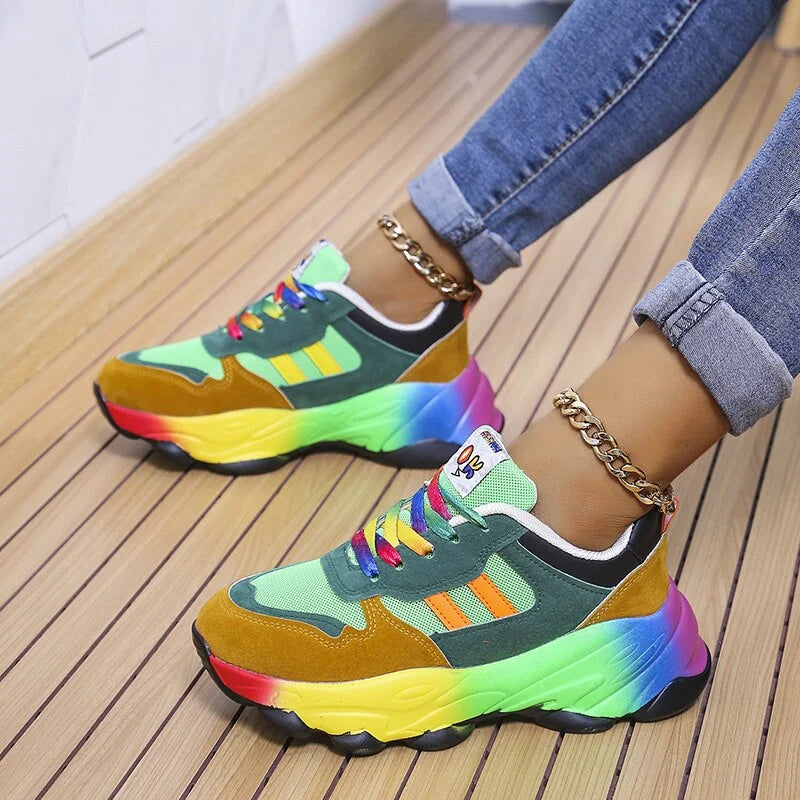 Colourful Women's Trainers – Solenya