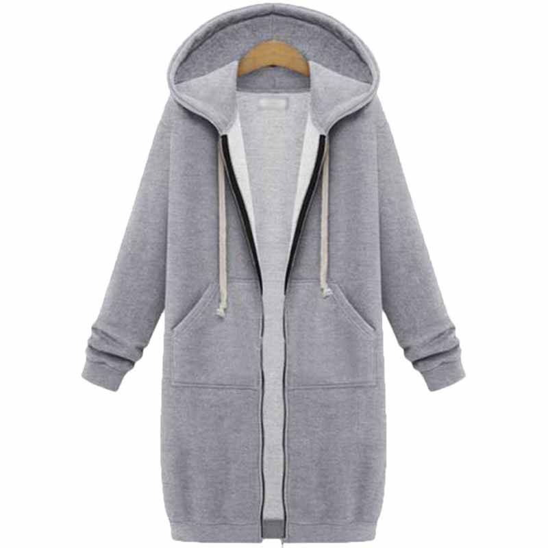 Casual Long Women's Cardigan - CozyZip