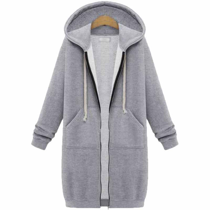 Casual Long Women's Cardigan - CozyZip