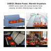 USB heating pad with 5 heating zones and fast warm-up