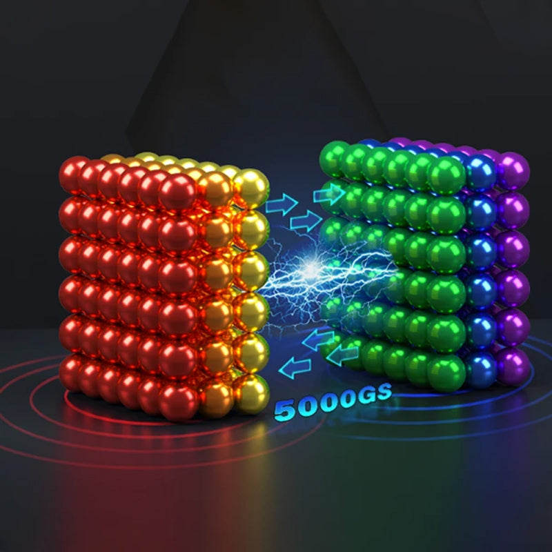 216-Piece Multicoloured Magnetic Balls