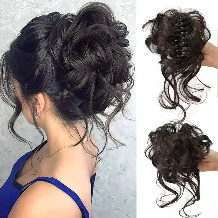 Curly Bun – Clip-In Hair Extension with Volume and a Natural Look