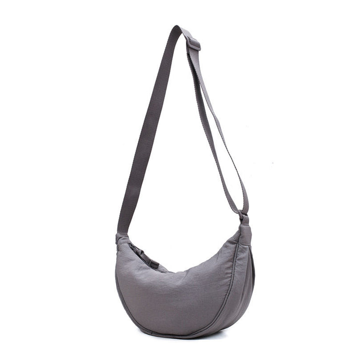 Stylish Half Moon Crossbody Bag - Luna