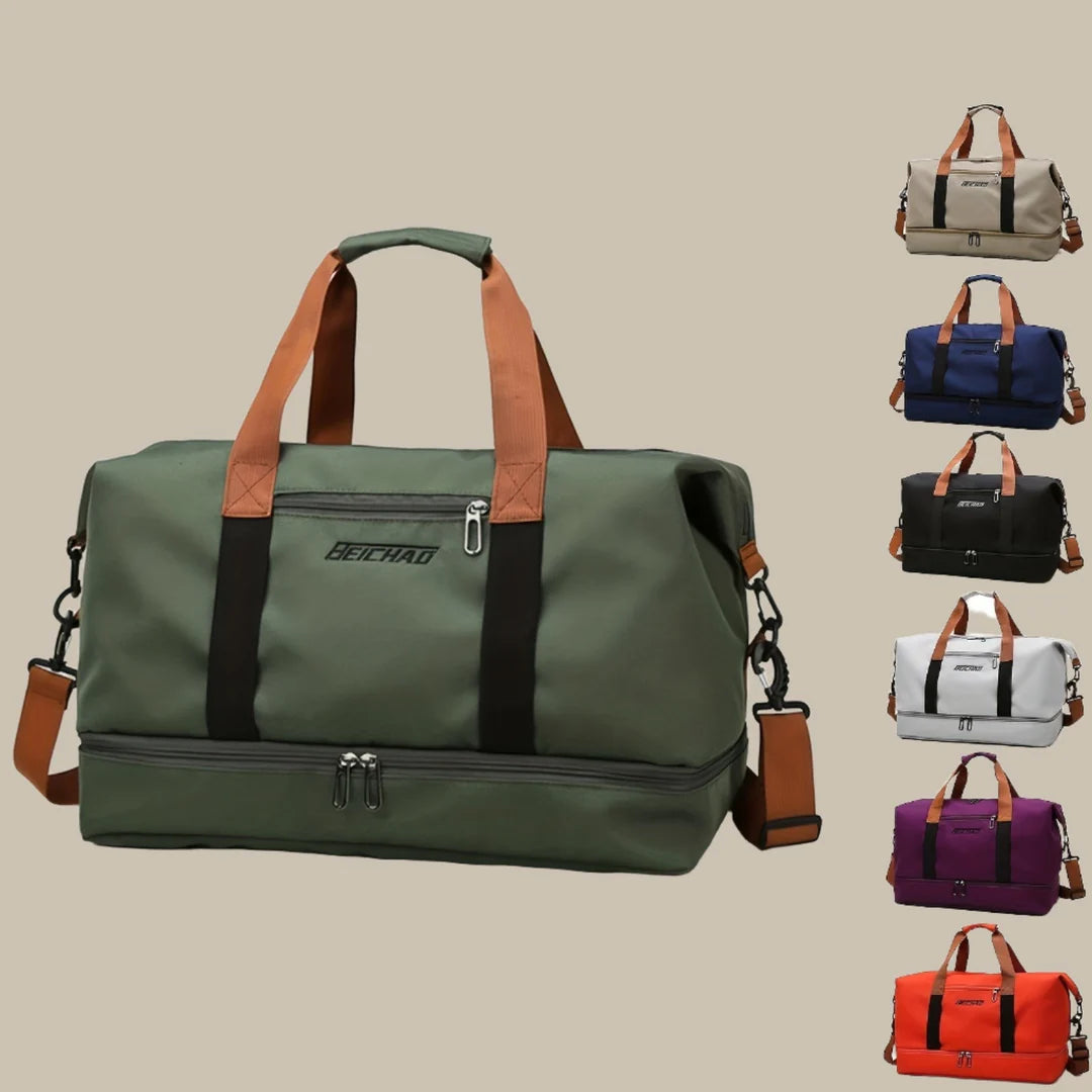 Spacious and Stylish Men's Travel Duffel Bag