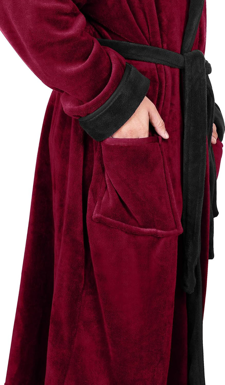 Comfortable Men's Fleece Dressing Gown - Harry