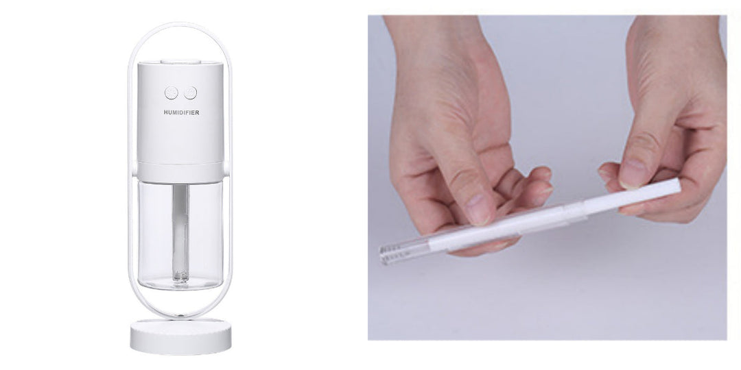USB humidifier with projection light, quiet and suitable for the car