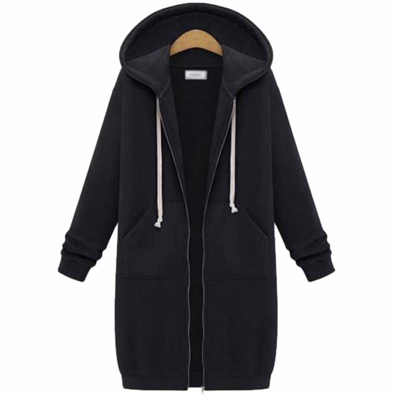 Casual Long Women's Cardigan - CozyZip