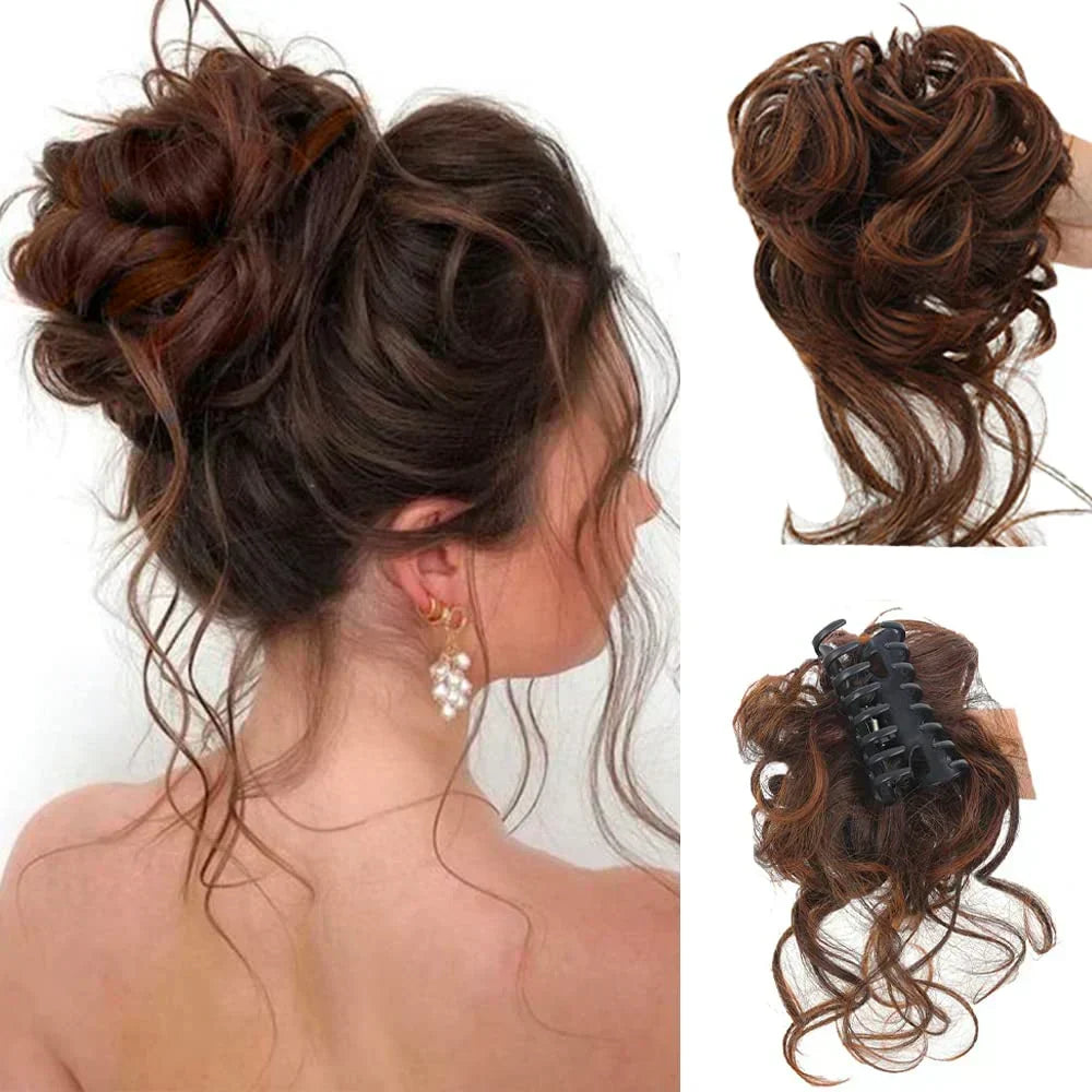 Curly Bun – Clip-In Hair Extension with Volume and a Natural Look