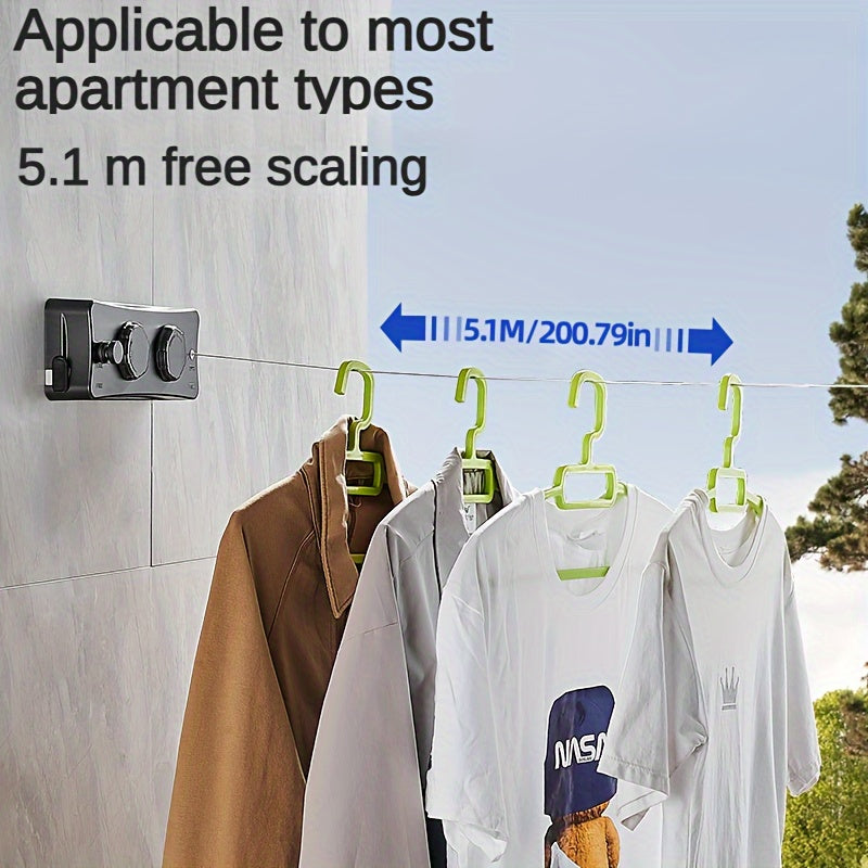 Double Folding Clothes Line – Compact and Sturdy