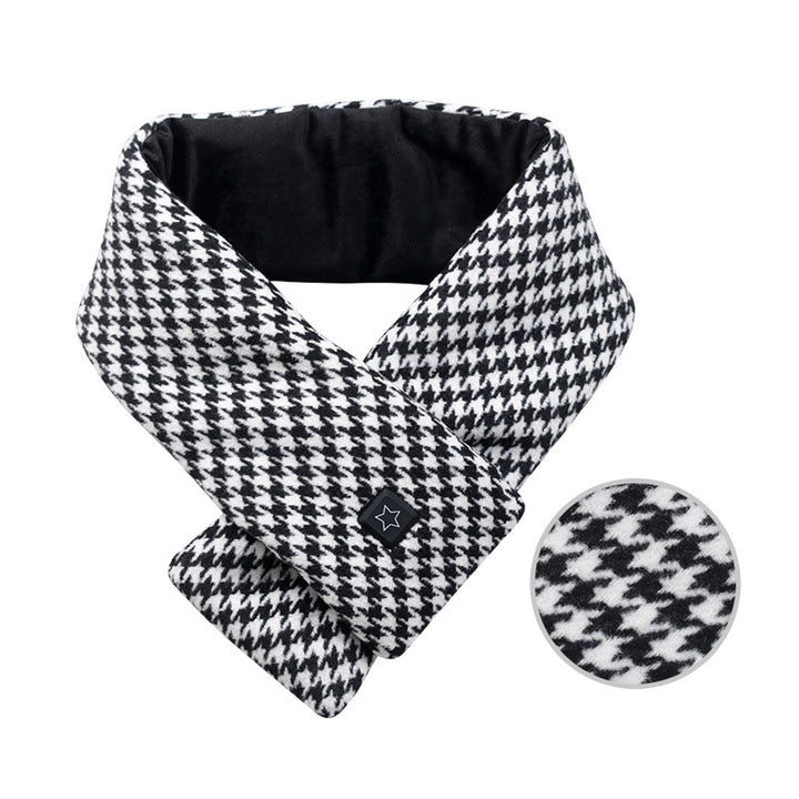 Heated cotton scarf with graphene heating