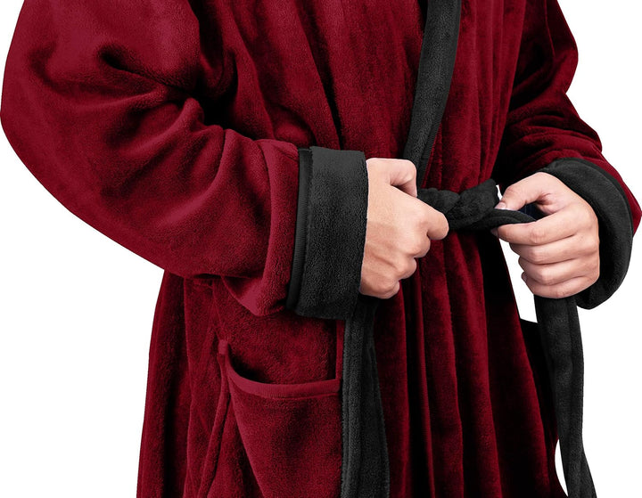 Comfortable Men's Fleece Dressing Gown - Harry