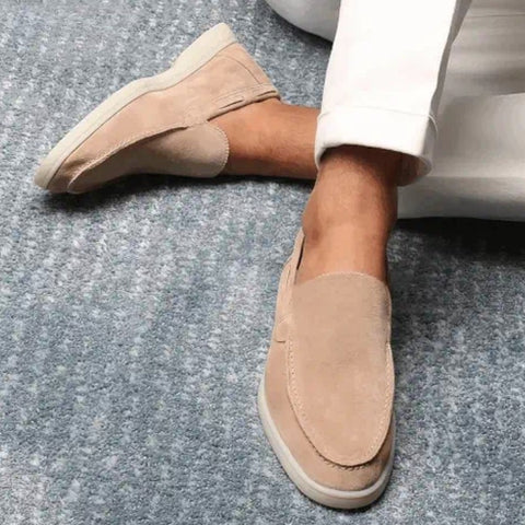 Stylish and Comfortable Suede Loafers for Men - Milo