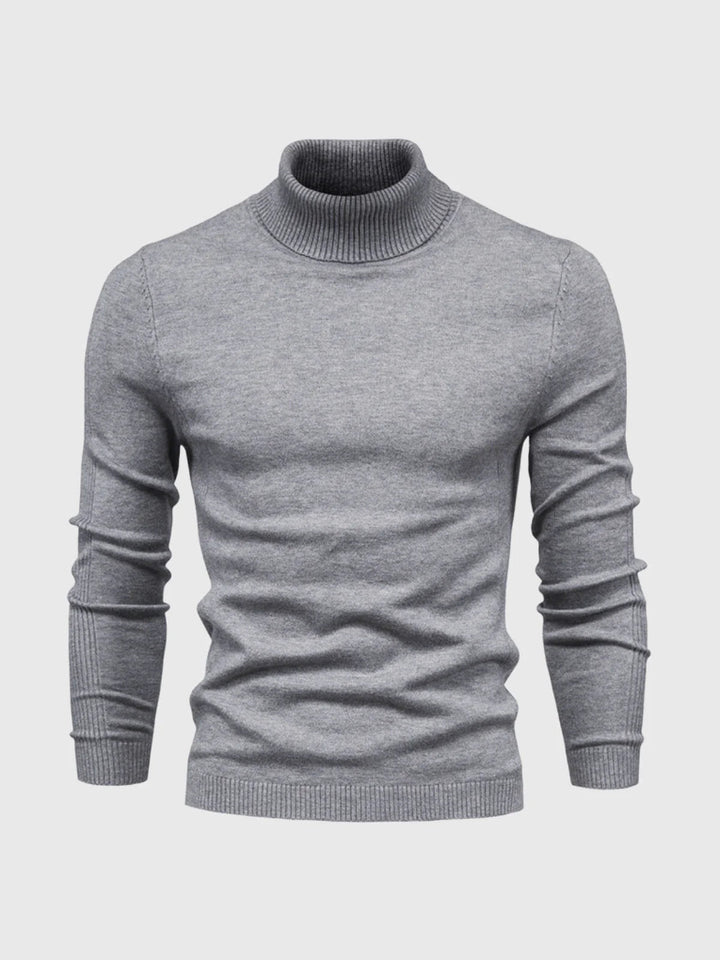 Men's Turtleneck Sweater – Washable and Versatile