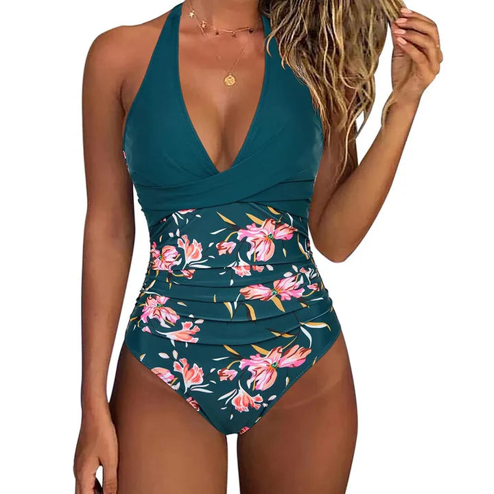 Halter Neck Women's Swimsuit – Comfortable and Stylish