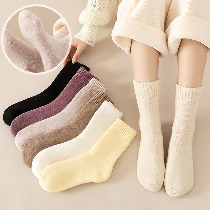 Thermal socks with fleece lining, set of 3 pairs