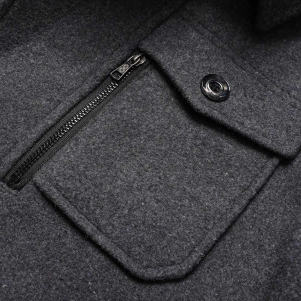 Two-Piece Winter Coat for Men: Warmth and Style Combined