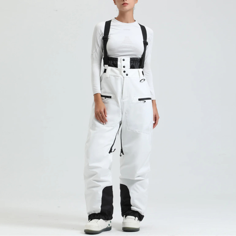 Snow Trousers with Adjustable Braces - Rosemarie