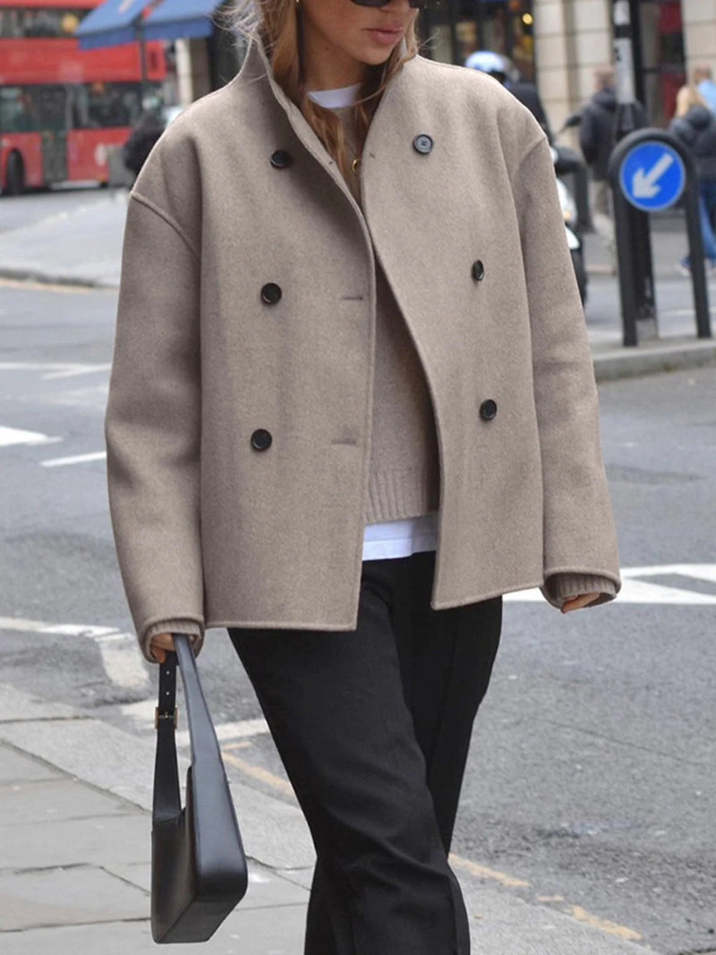Women’s Short Wool-like Jacket