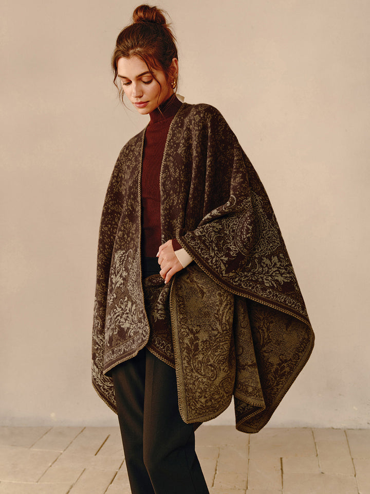 Boho Reversible Poncho – Seraphina