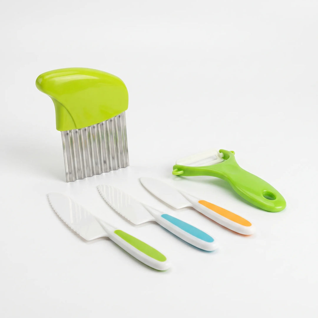 Montessori Beginner Set with Child's Knife - Kitcharo