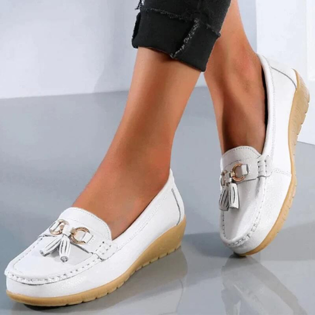 Women’s Retro Wedge Loafers