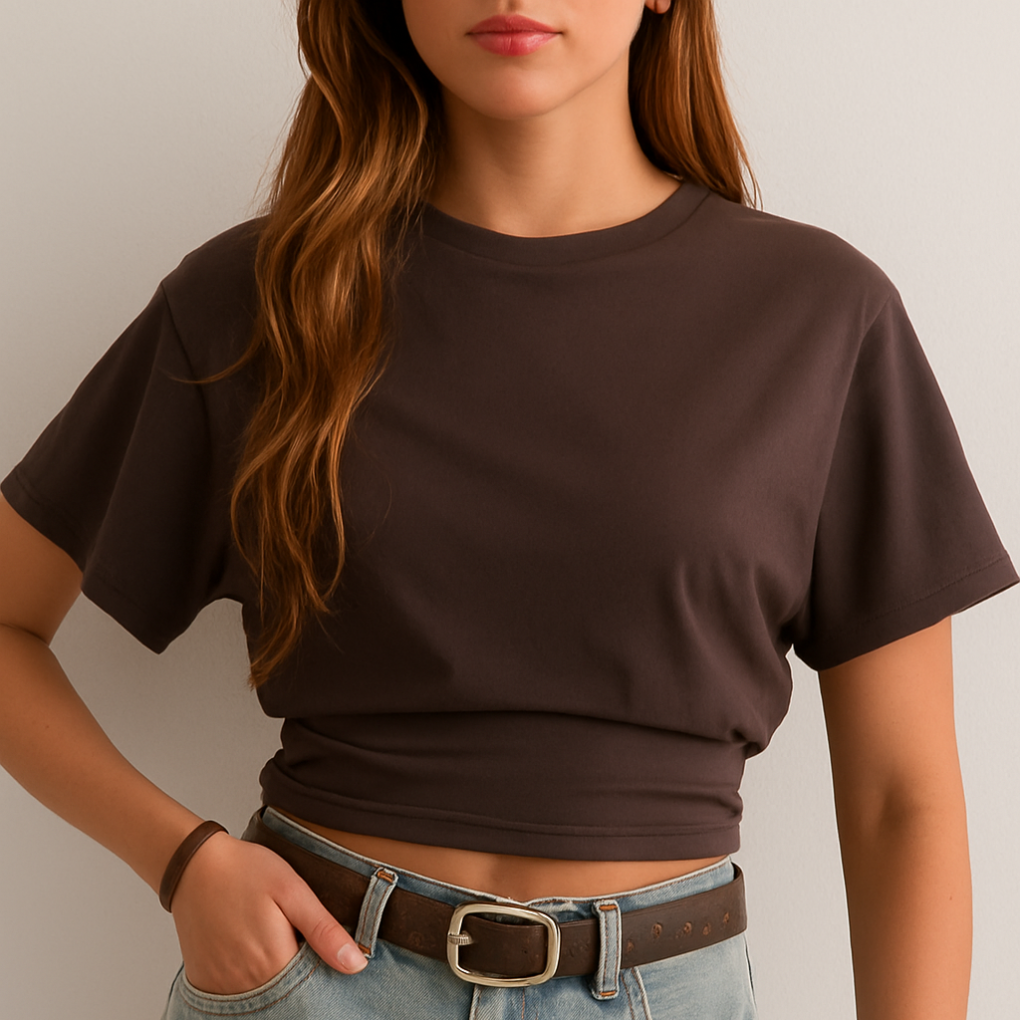 Classic Round Neck Summer T-Shirt