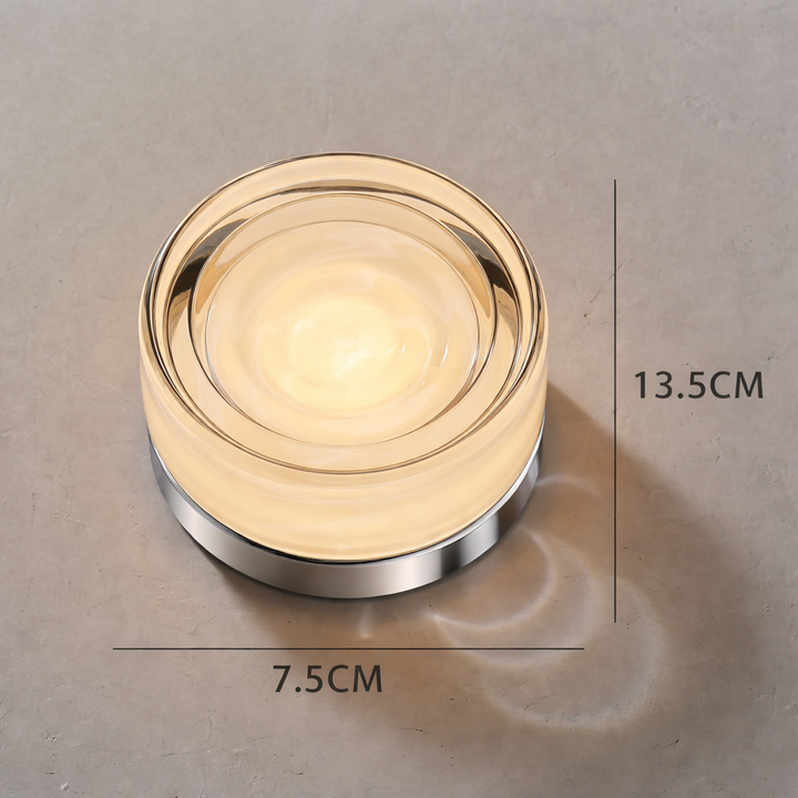 Nordic Round Wall Light – Modern LED Wall Lamp for Bedroom and Hallway