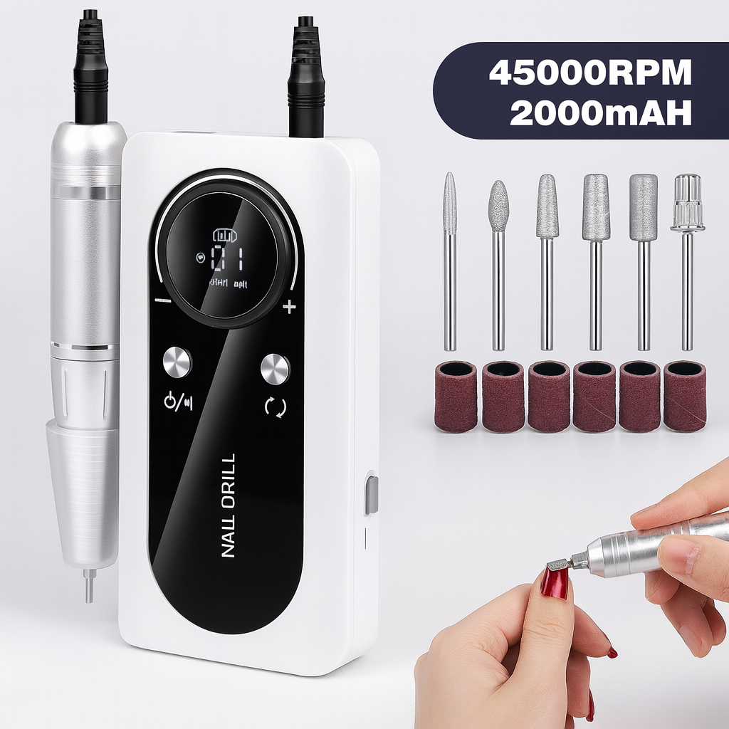 45,000RPM Rechargeable Electric Nail Drill