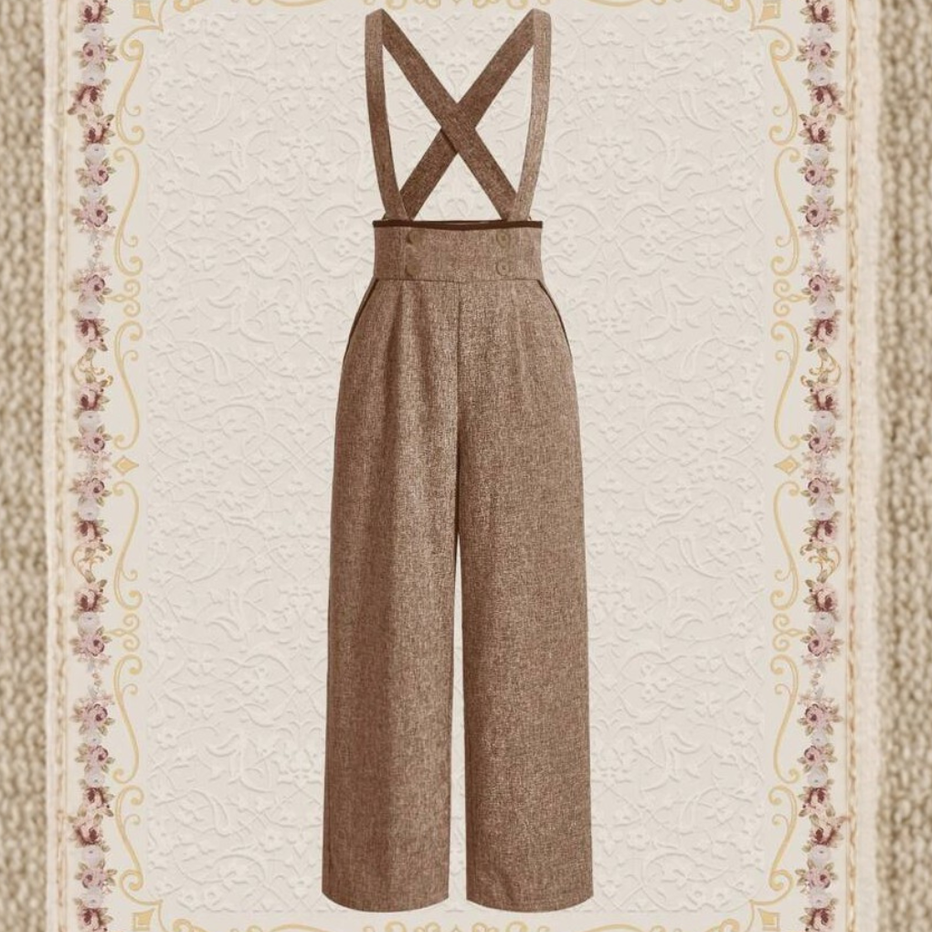 Vintage‑Style Women’s Jumpsuit