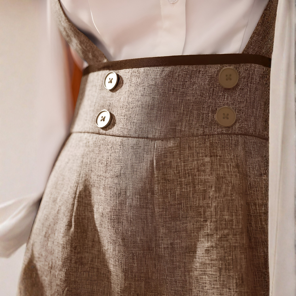 Vintage‑Style Women’s Jumpsuit