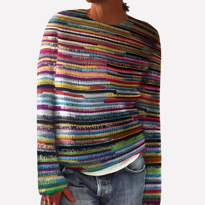 Women’s Striped Knit Sweater